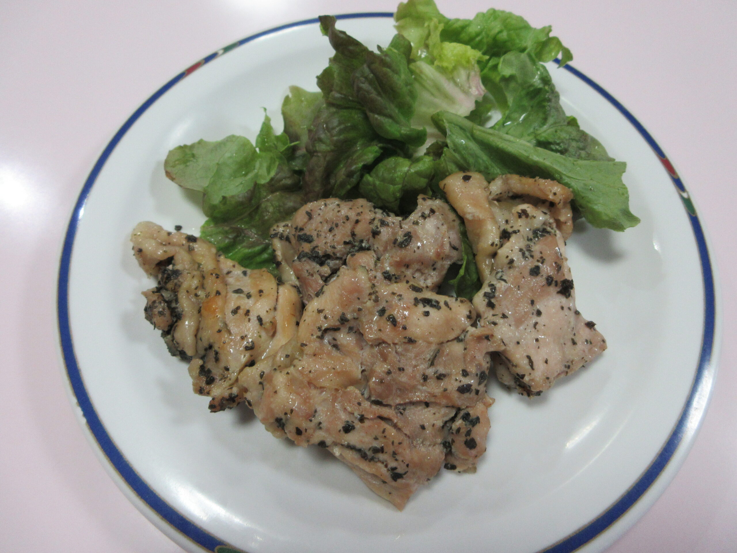 オリーブバジルチキン