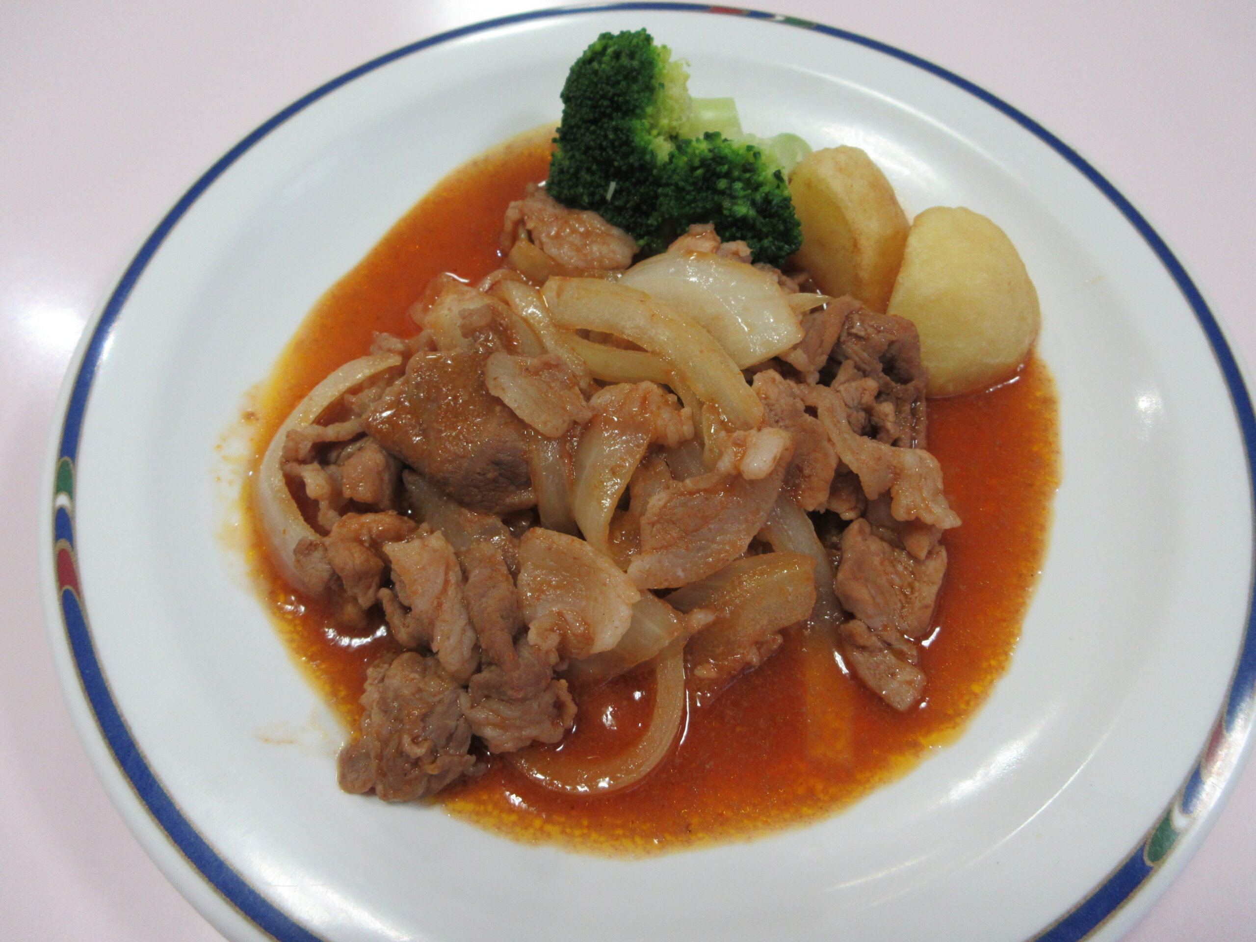 豚肉のケチャップ炒め