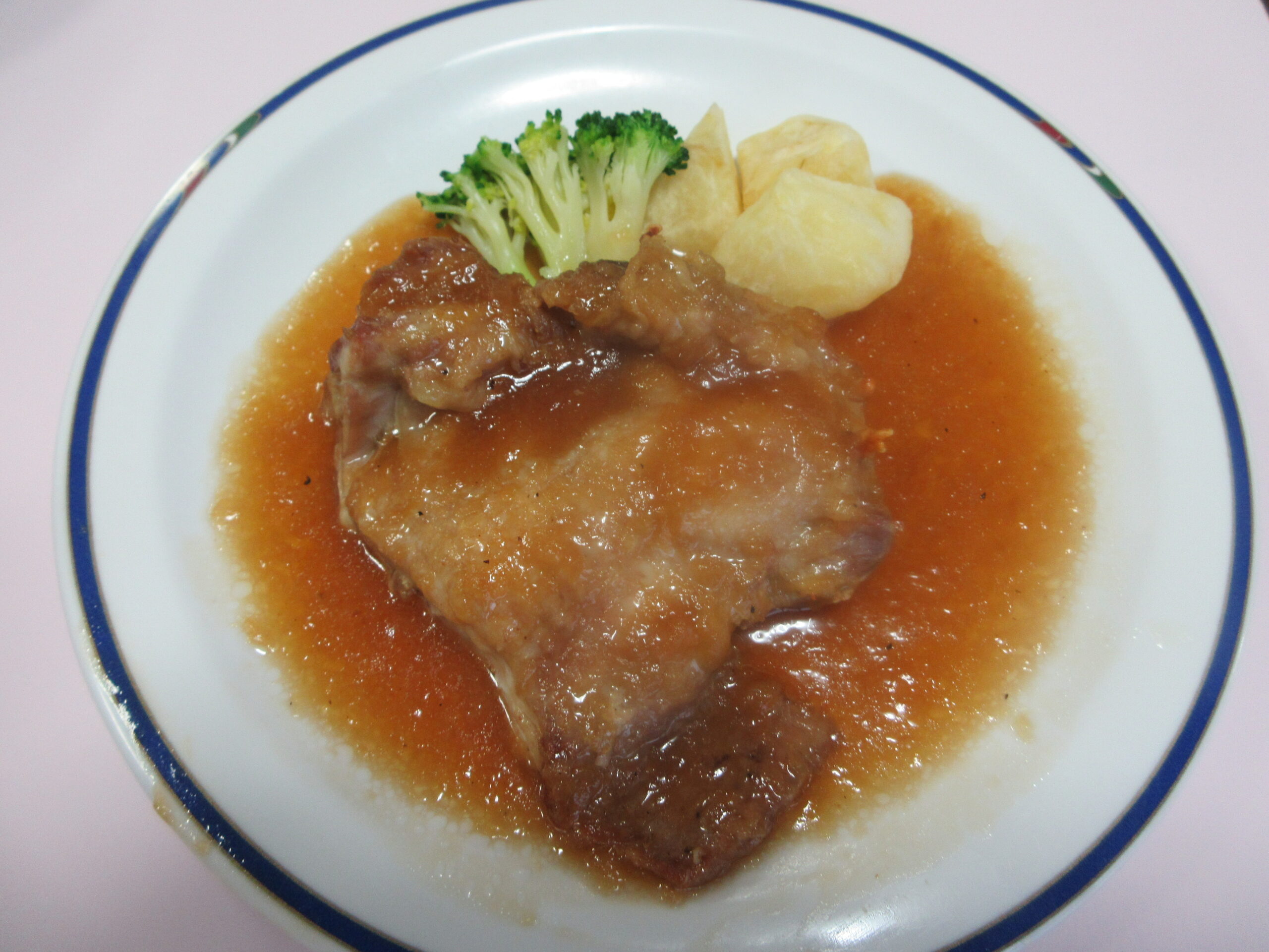 チキンの玉ねぎソース