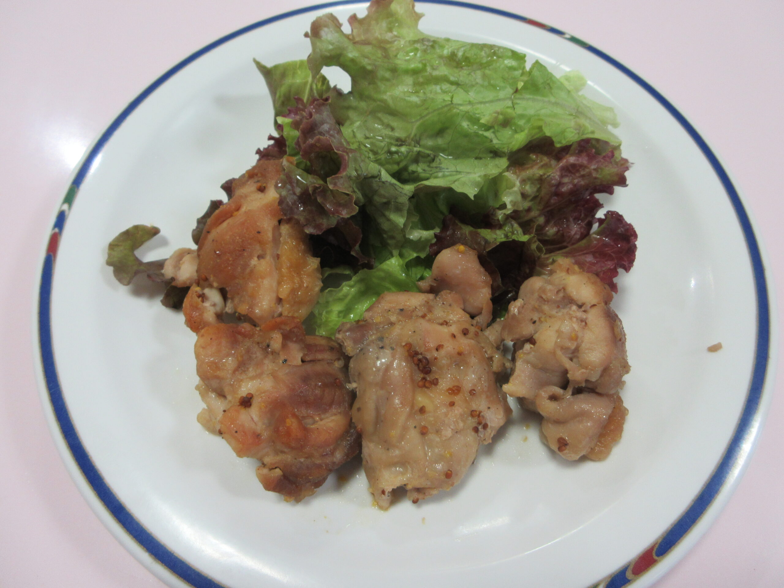 鶏もも肉のハニーマスタード