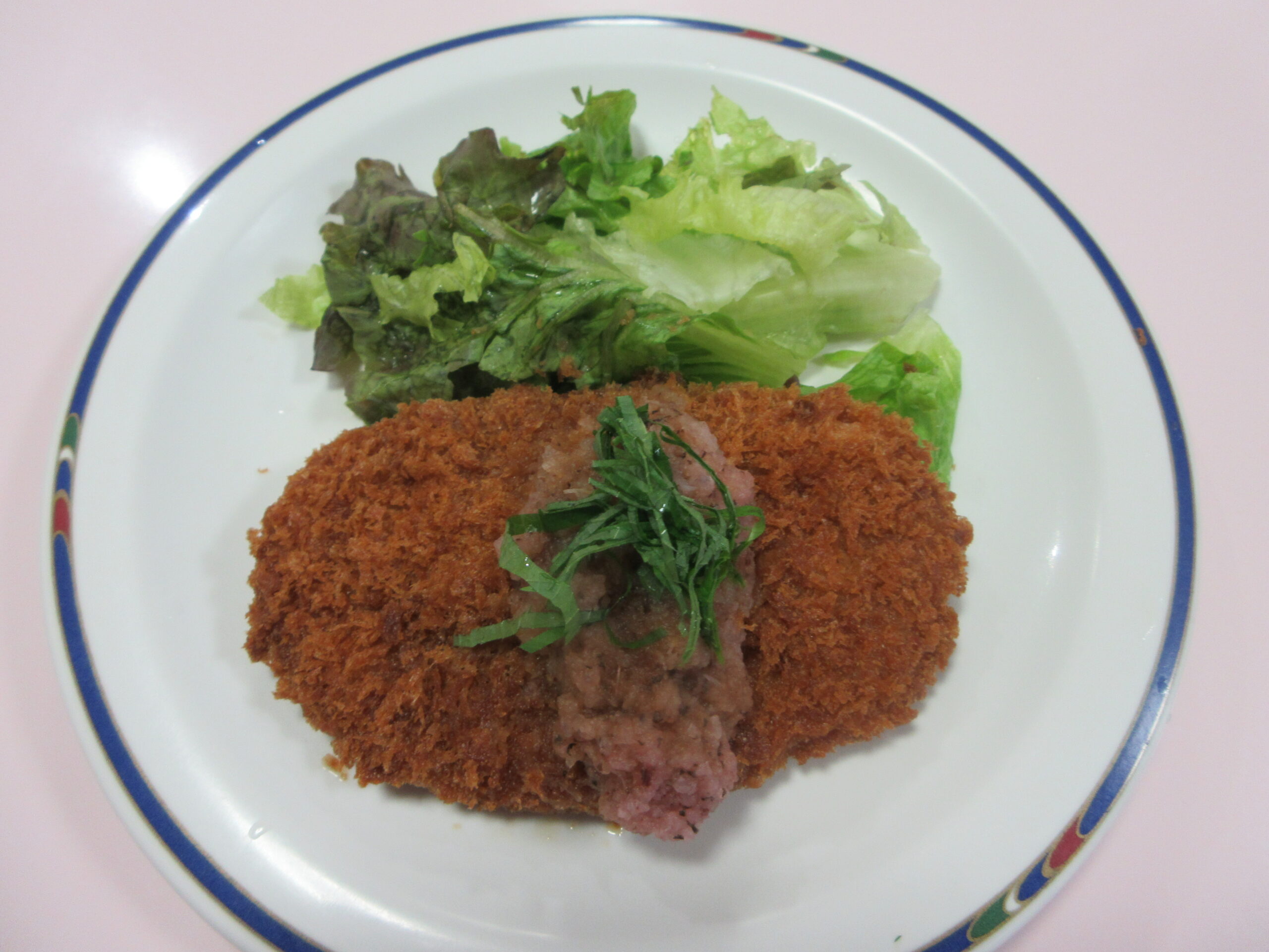 とんかつ梅おろしポン酢