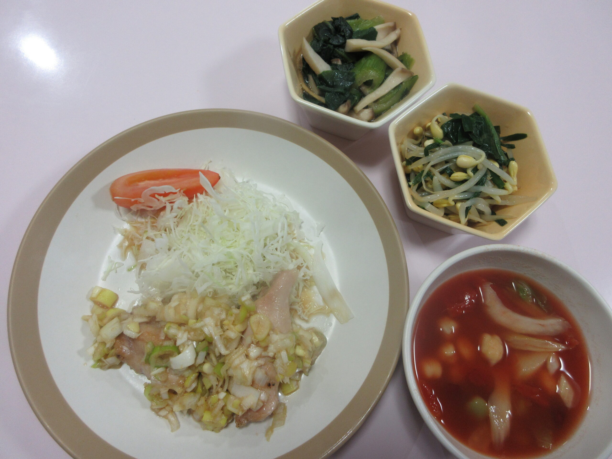 ネギたっぷりの香味だ