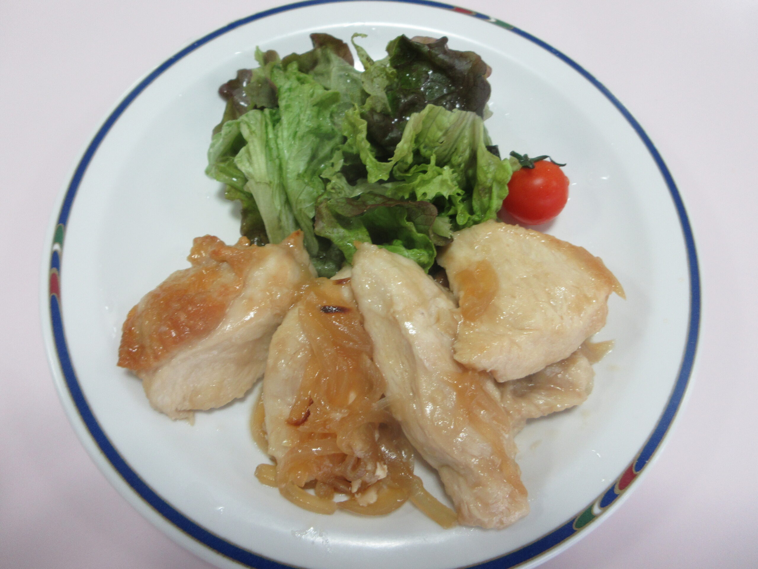 鶏胸肉の生姜焼き