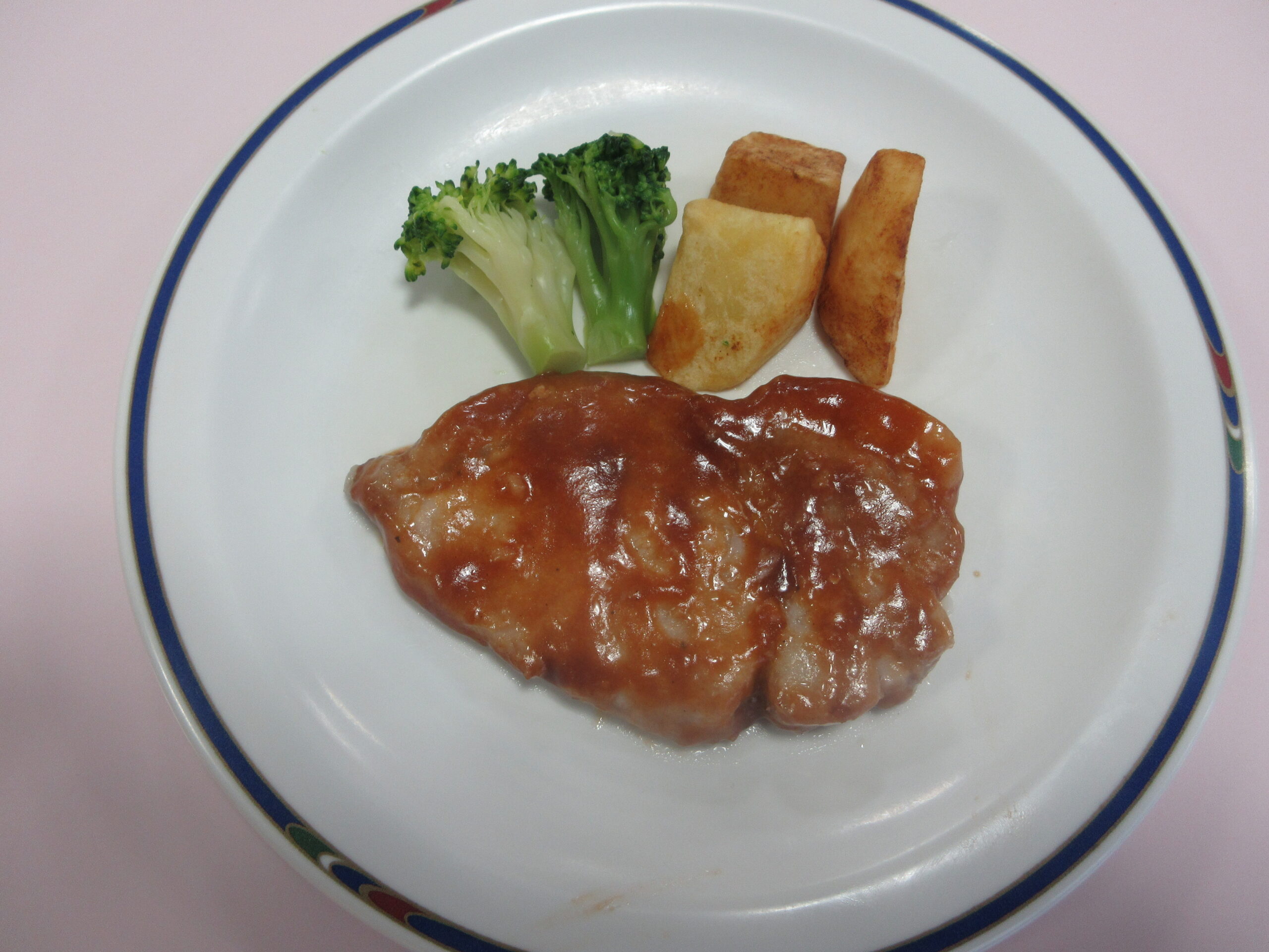 ステーキ風ポークチャップ